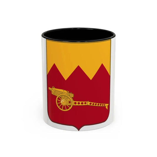 97th Field Artillery Battalion v2 (U.S. Army) Accent Coffee Mug 11oz Black - Go Mug Yourself