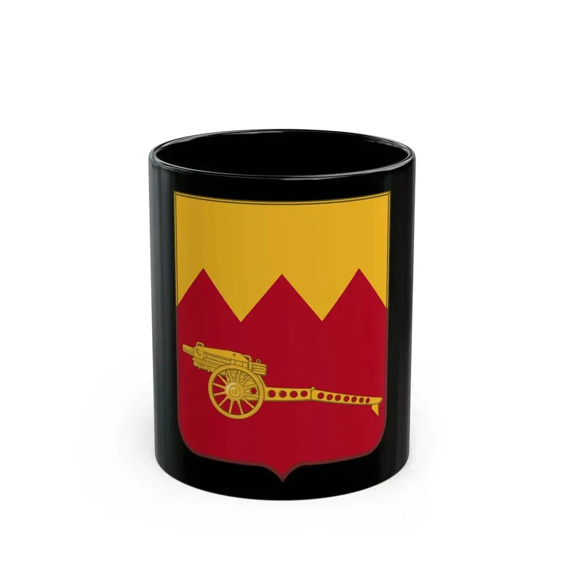 97th Field Artillery Battalion v2 (U.S. Army) Black Coffee Mug 11oz - Go Mug Yourself