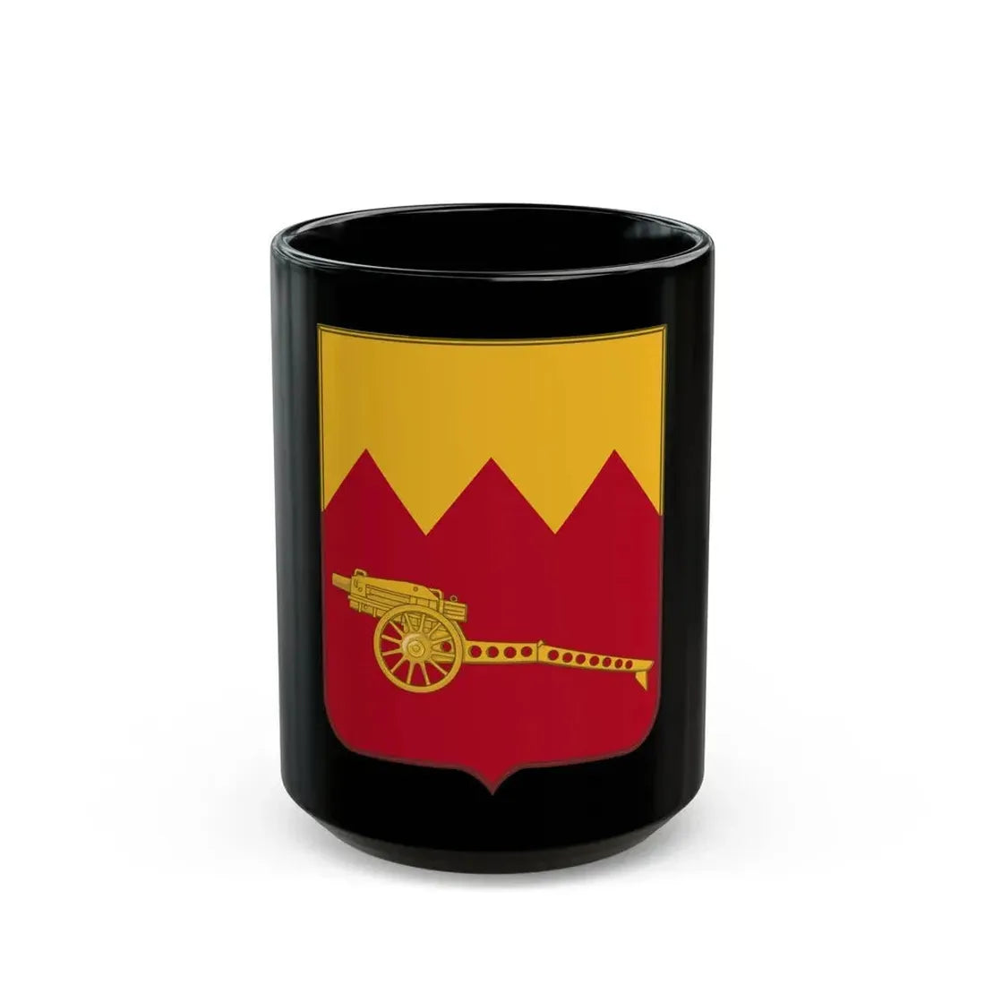97th Field Artillery Battalion v2 (U.S. Army) Black Coffee Mug 15oz - Go Mug Yourself