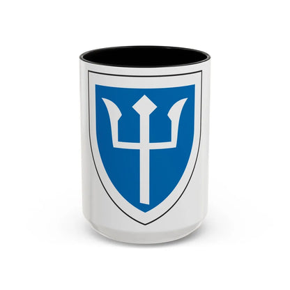 97th Infantry Division (U.S. Army) Accent Coffee Mug-15oz-Black-Go Mug Yourself