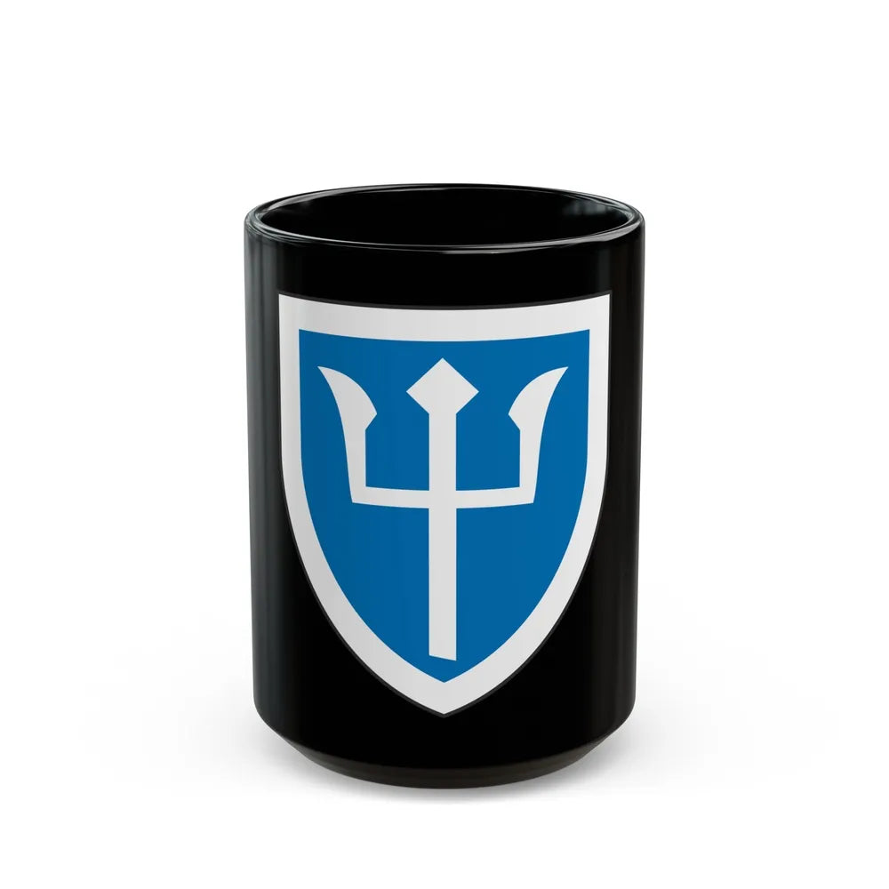 97th Infantry Division (U.S. Army) Black Coffee Mug-15oz-Go Mug Yourself