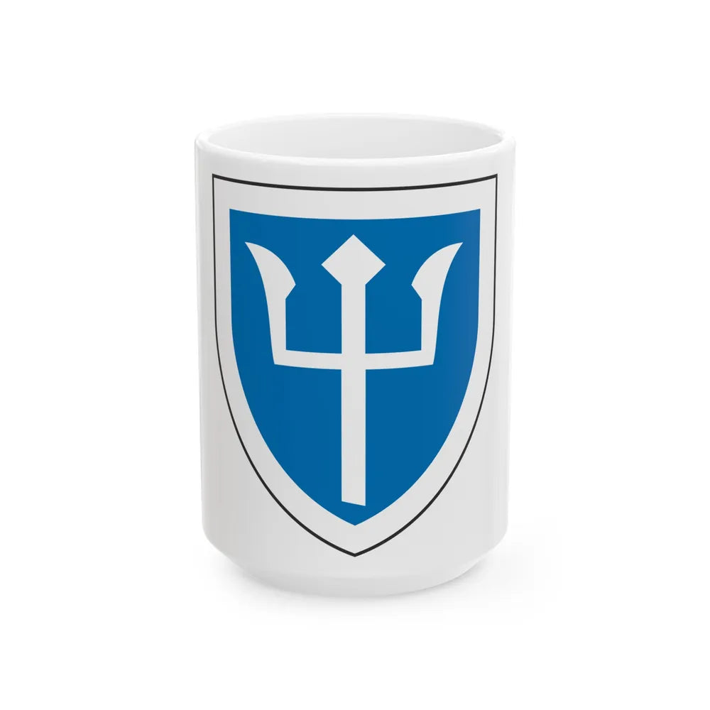 97th Infantry Division (U.S. Army) White Coffee Mug-15oz-Go Mug Yourself