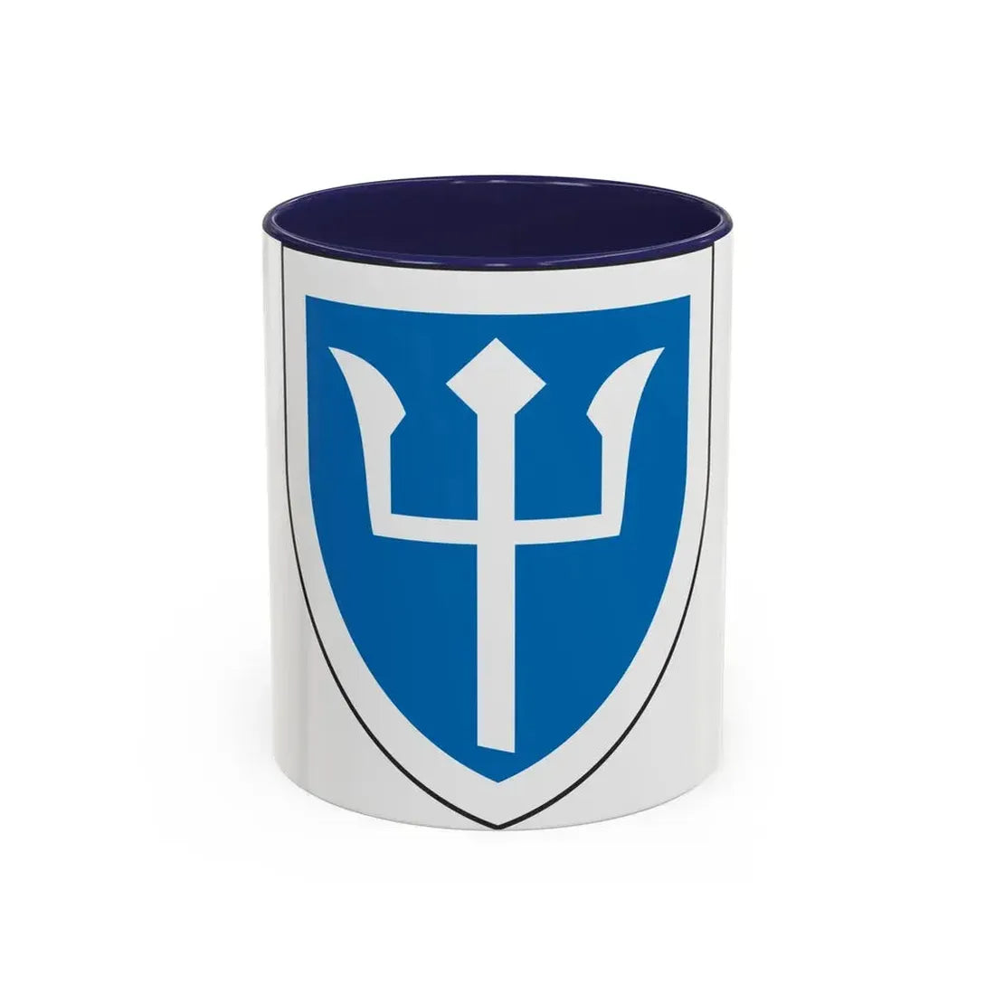 97th Infantry Division (U.S. Army) Accent Coffee Mug 11oz Navy - Go Mug Yourself