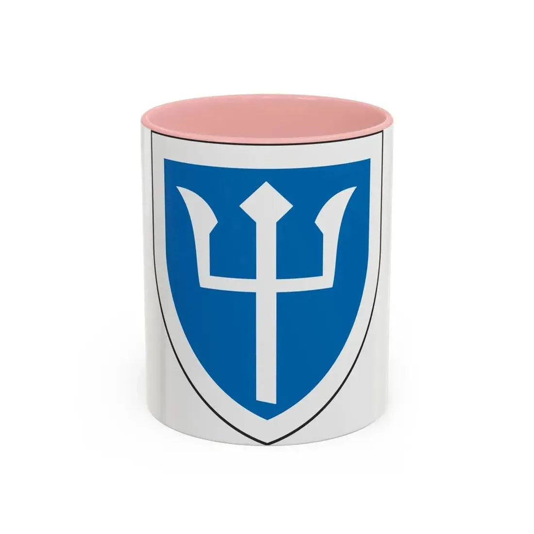 97th Infantry Division (U.S. Army) Accent Coffee Mug 11oz Pink - Go Mug Yourself