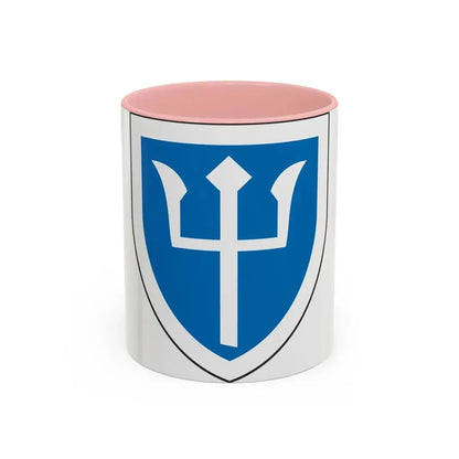 97th Infantry Division (U.S. Army) Accent Coffee Mug 11oz Pink - Go Mug Yourself