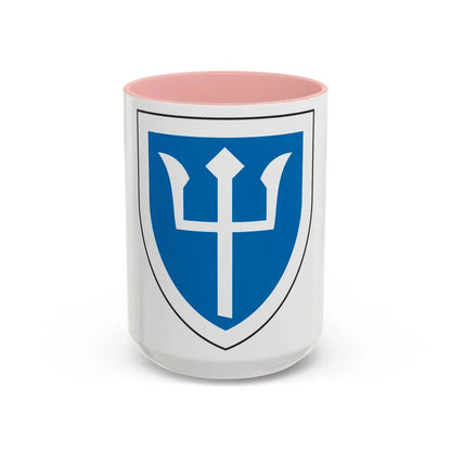97th Infantry Division (U.S. Army) Accent Coffee Mug 15oz Pink - Go Mug Yourself