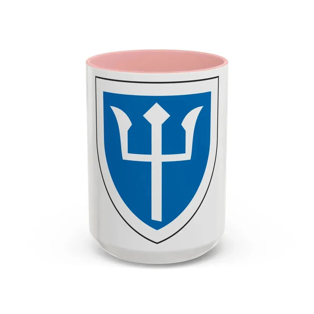 97th Infantry Division (U.S. Army) Accent Coffee Mug 15oz Pink - Go Mug Yourself