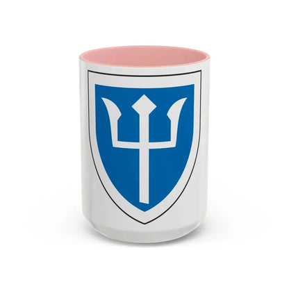 97th Infantry Division (U.S. Army) Accent Coffee Mug 15oz Pink - Go Mug Yourself