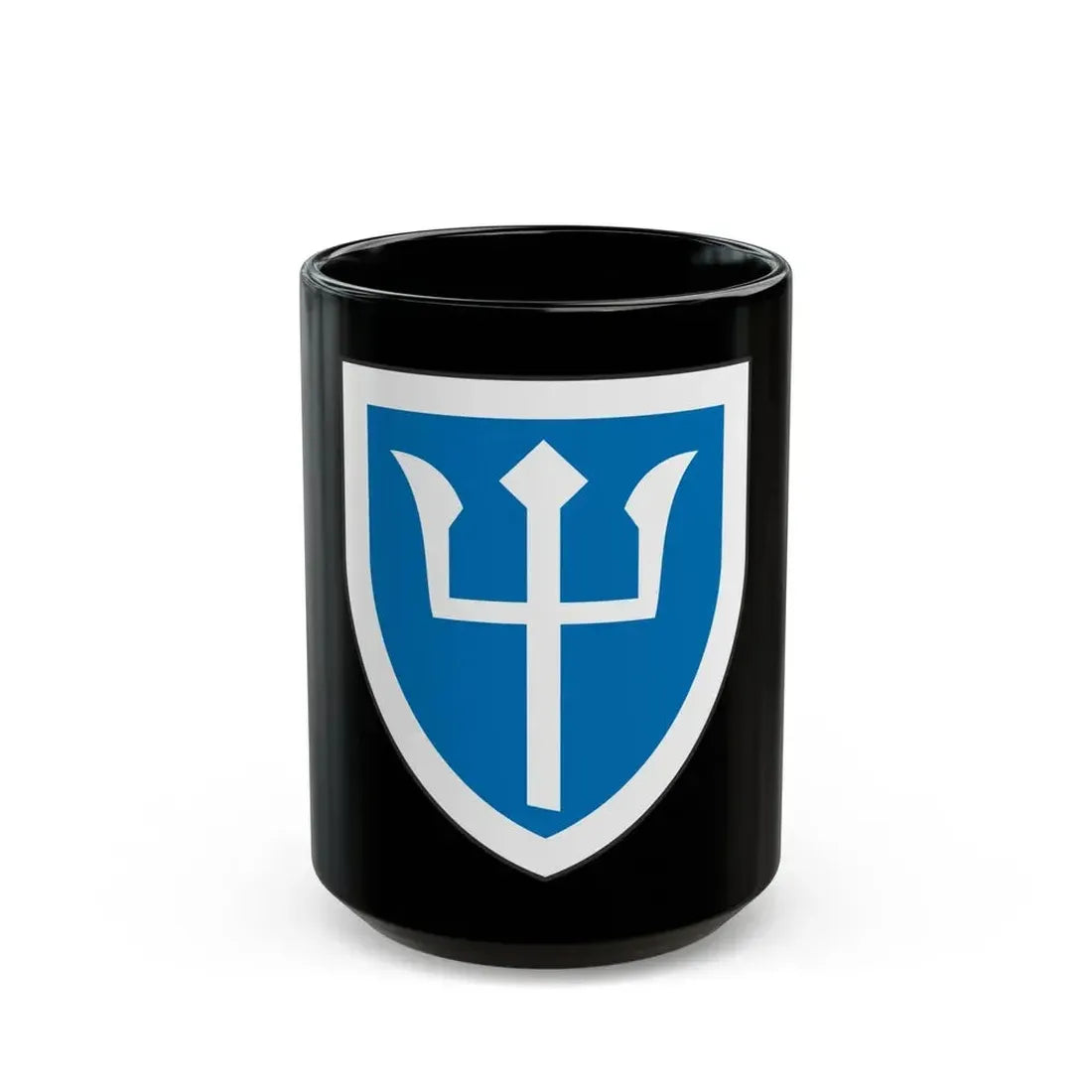 97th Infantry Division (U.S. Army) Black Coffee Mug 15oz - Go Mug Yourself