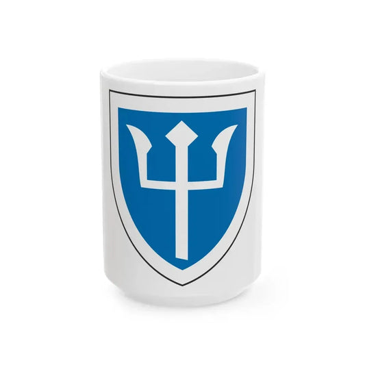 97th Infantry Division (U.S. Army) White Coffee Mug 15oz - Go Mug Yourself