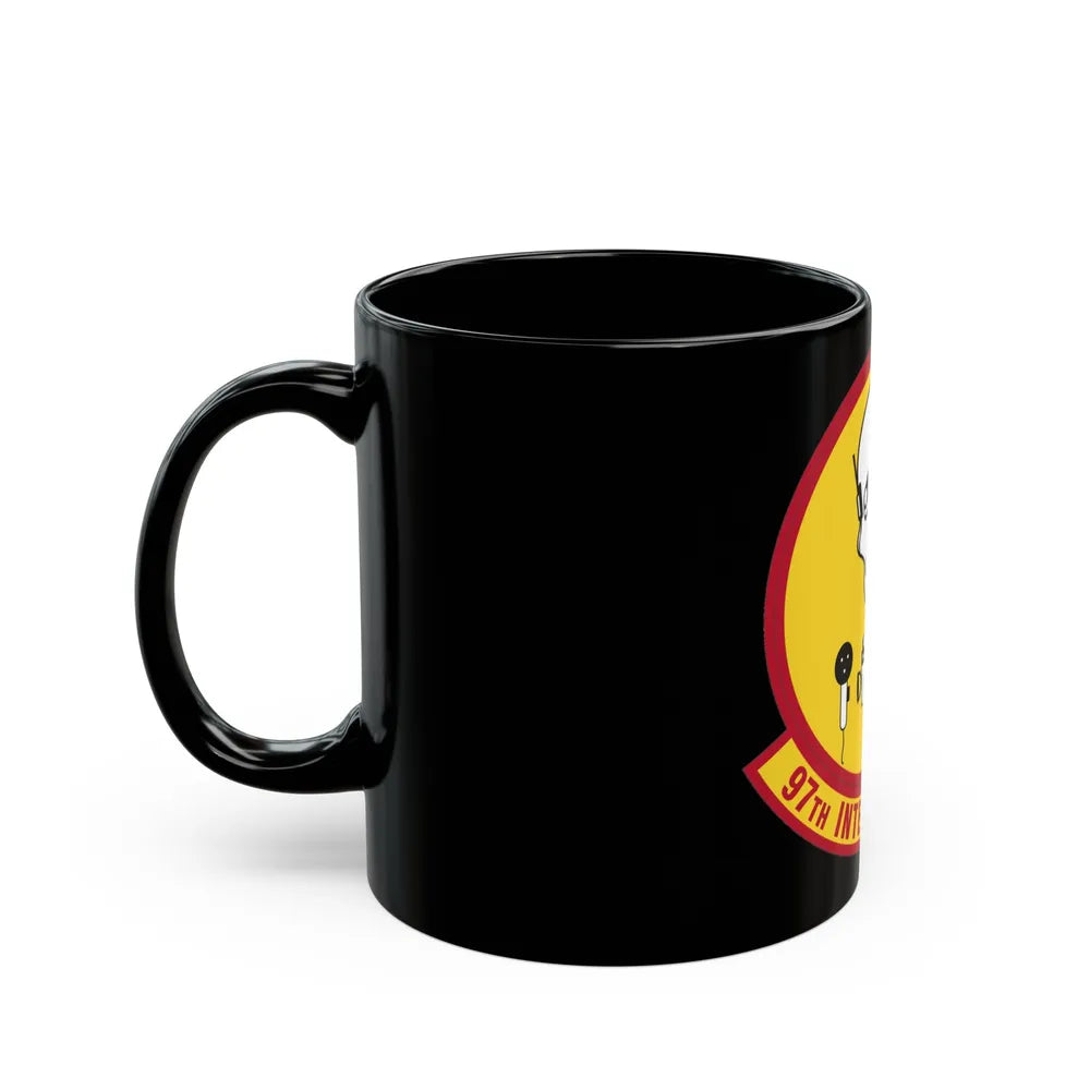 97th Intelligence Squadron (U.S. Air Force) Black Coffee Mug-Go Mug Yourself