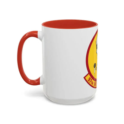 97th Intelligence Squadron (U.S. Air Force) Accent Coffee Mug - Go Mug Yourself
