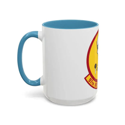 97th Intelligence Squadron (U.S. Air Force) Accent Coffee Mug - Go Mug Yourself