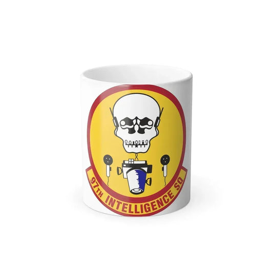 97th Intelligence Squadron (U.S. Air Force) Color Changing Coffee Mug 11oz - Go Mug Yourself