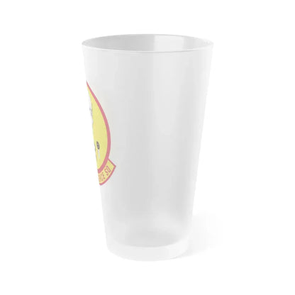 97th Intelligence Squadron (U.S. Air Force) Frosted Pint Glass 16oz - Go Mug Yourself