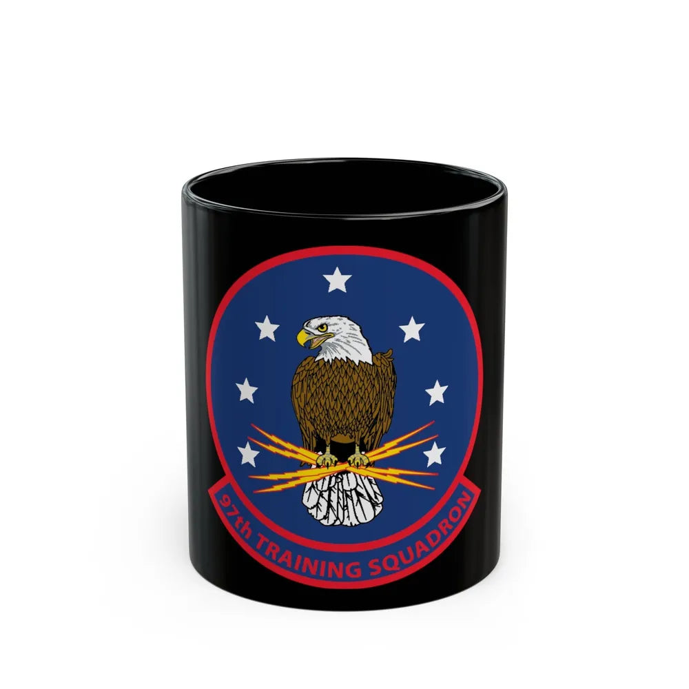 97th Training Sq (U.S. Navy) Black Coffee Mug-11oz-Go Mug Yourself