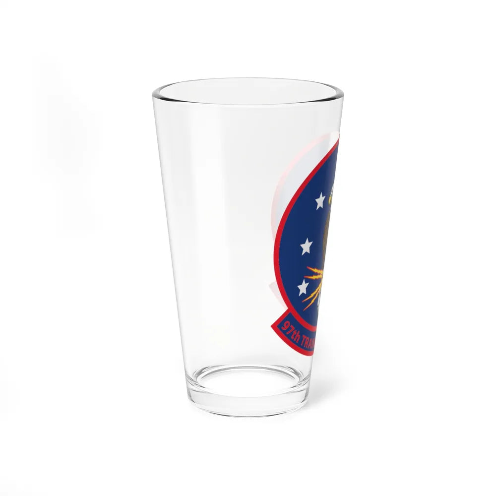 97th Training Sq (U.S. Navy) Pint Glass 16oz-Go Mug Yourself