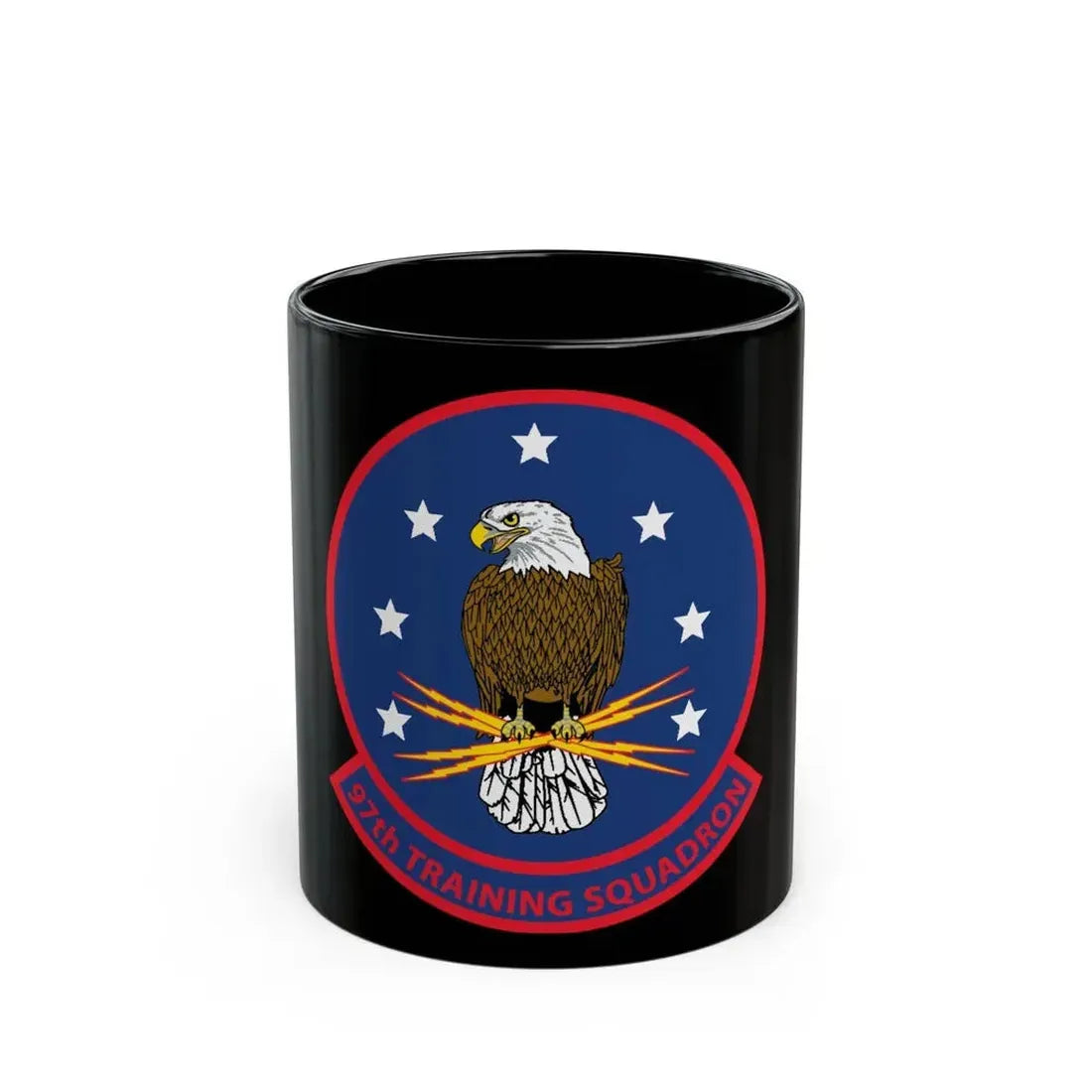 97th Training Sq (U.S. Navy) Black Coffee Mug 11oz - Go Mug Yourself