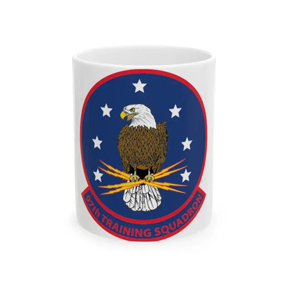 97th Training Sq (U.S. Navy) White Coffee Mug 11oz - Go Mug Yourself
