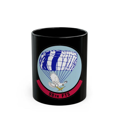 98 Flying Training Squadron AETC (U.S. Air Force) Black Coffee Mug-11oz-Go Mug Yourself