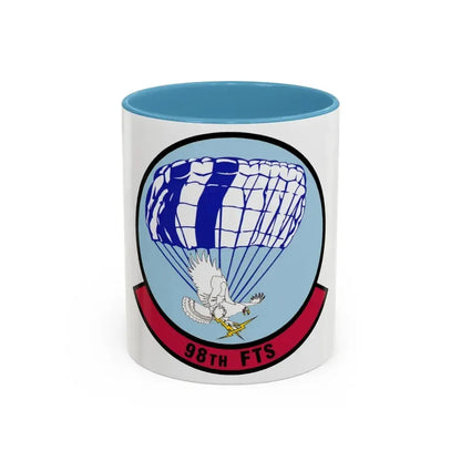 98 Flying Training Squadron AETC (U.S. Air Force) Accent Coffee Mug 11oz Light Blue - Go Mug Yourself