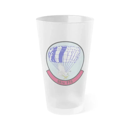 98 Flying Training Squadron AETC (U.S. Air Force) Frosted Pint Glass 16oz 16oz Frosted - Go Mug Yourself