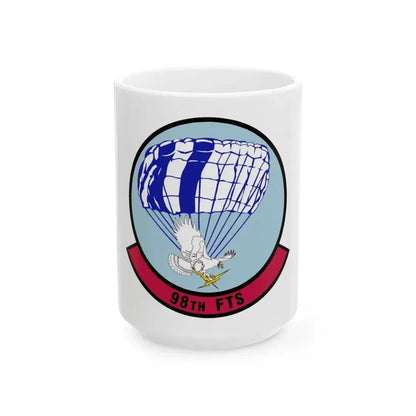 98 Flying Training Squadron AETC (U.S. Air Force) White Coffee Mug 15oz - Go Mug Yourself