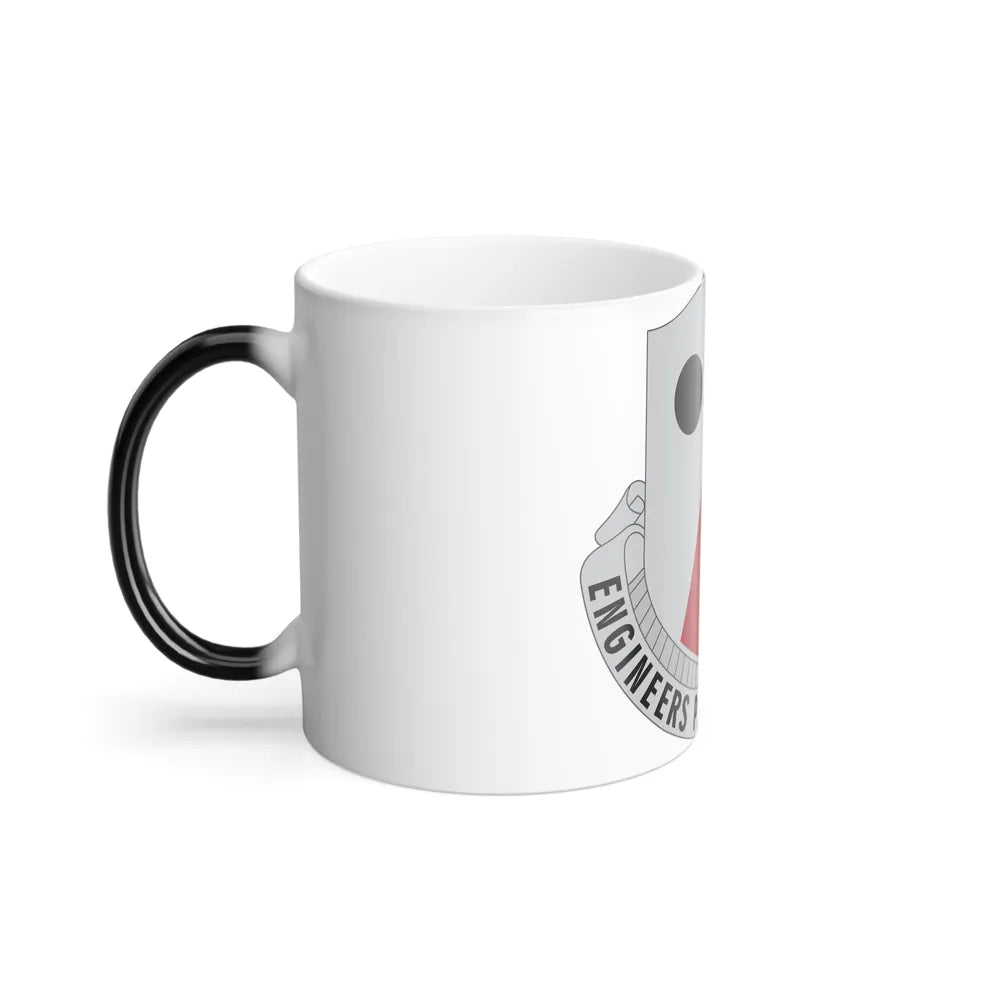 980 Engineer Battalion (U.S. Army) Color Changing Coffee Mug-Go Mug Yourself