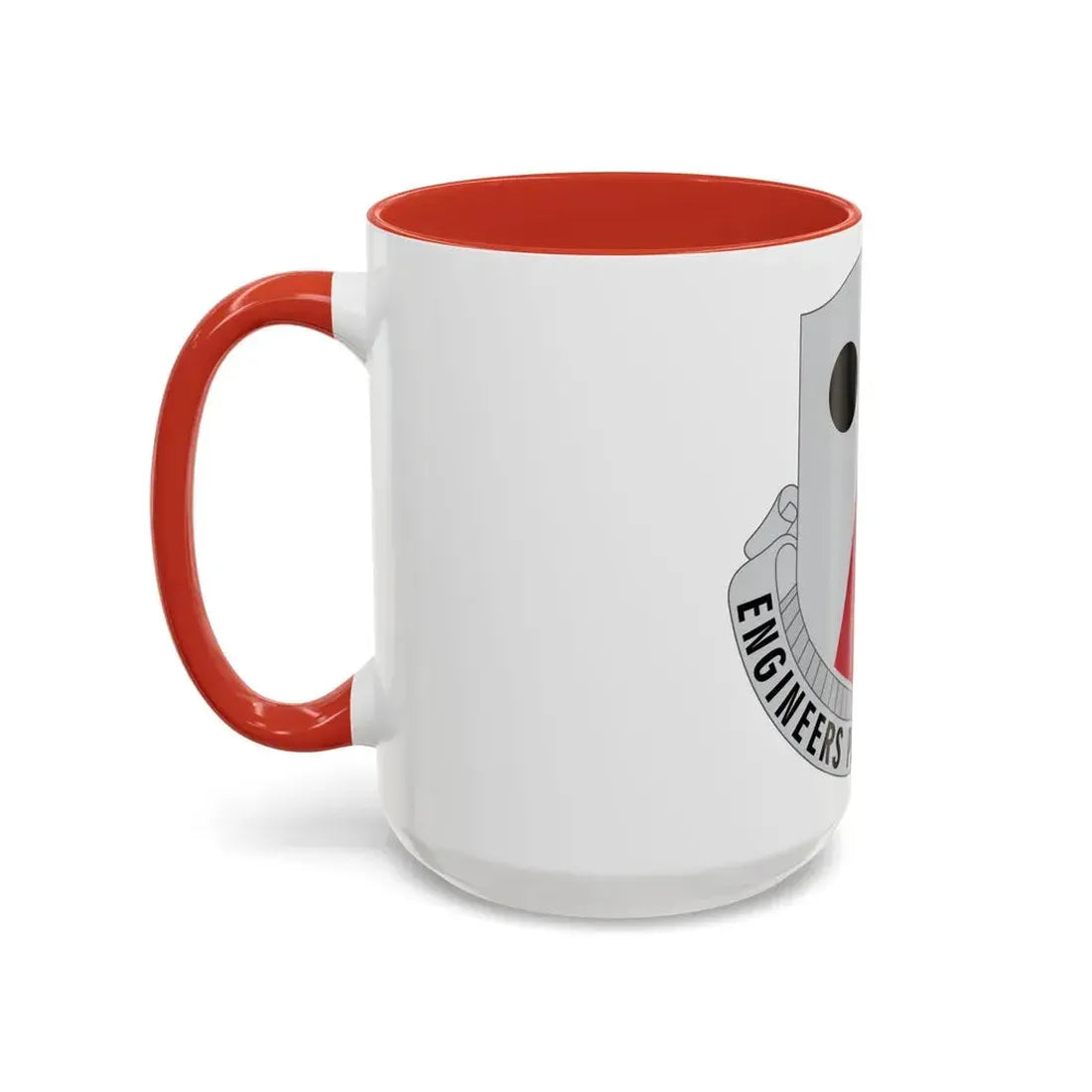 980 Engineer Battalion (U.S. Army) Accent Coffee Mug - Go Mug Yourself