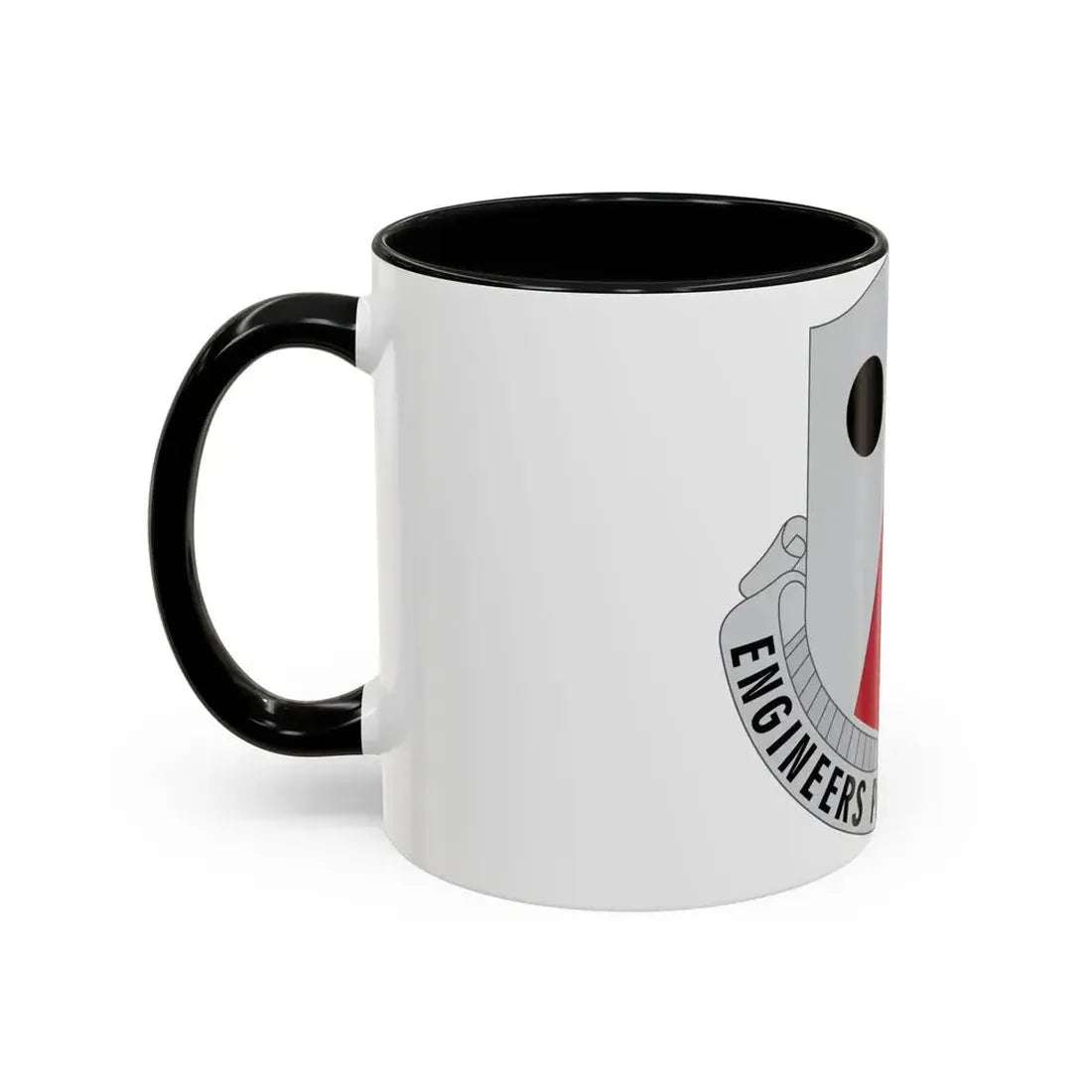 980 Engineer Battalion (U.S. Army) Accent Coffee Mug - Go Mug Yourself