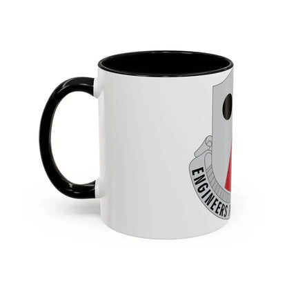 980 Engineer Battalion (U.S. Army) Accent Coffee Mug - Go Mug Yourself