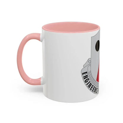 980 Engineer Battalion (U.S. Army) Accent Coffee Mug - Go Mug Yourself