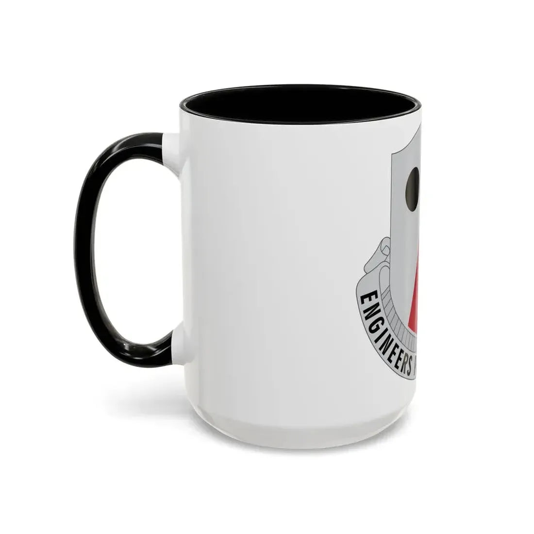980 Engineer Battalion (U.S. Army) Accent Coffee Mug - Go Mug Yourself