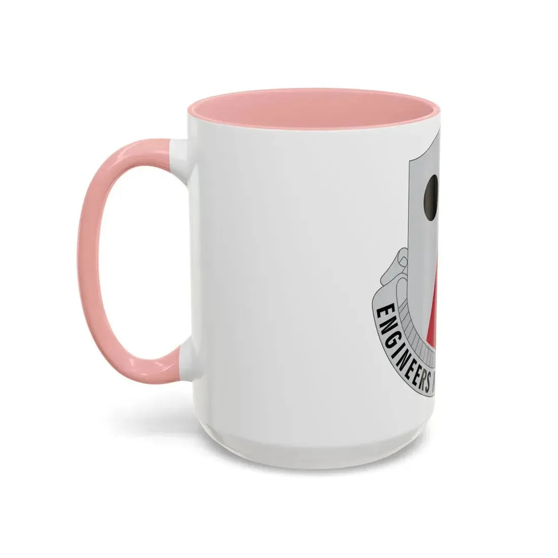 980 Engineer Battalion (U.S. Army) Accent Coffee Mug - Go Mug Yourself