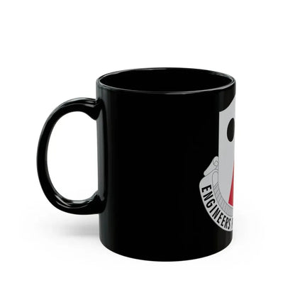 980 Engineer Battalion (U.S. Army) Black Coffee Mug - Go Mug Yourself