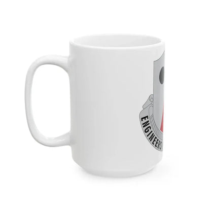 980 Engineer Battalion (U.S. Army) White Coffee Mug - Go Mug Yourself