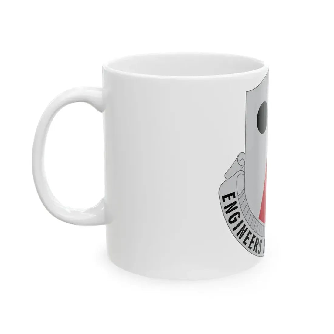 980 Engineer Battalion (U.S. Army) White Coffee Mug - Go Mug Yourself