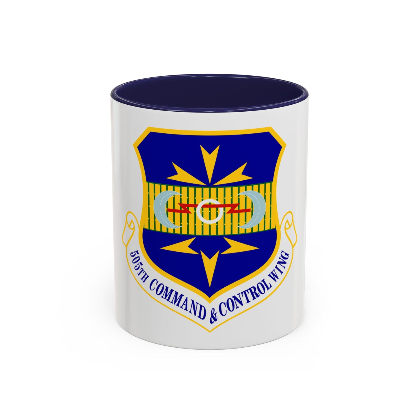 505th Command and Control Wing (U.S. Air Force) Accent Coffee Mug