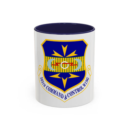 505th Command and Control Wing (U.S. Air Force) Accent Coffee Mug