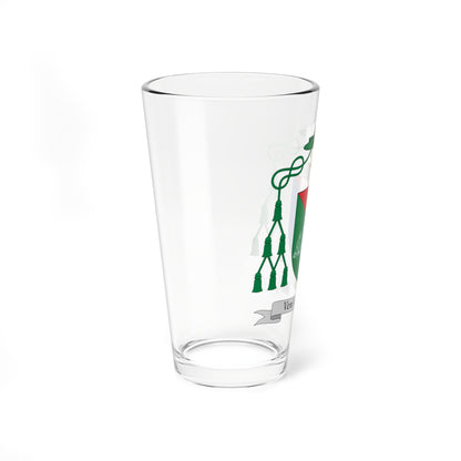 Escudo de Francisco Cota de Oliveira (Spain) (Coat of Arms) Pint Glass 16oz