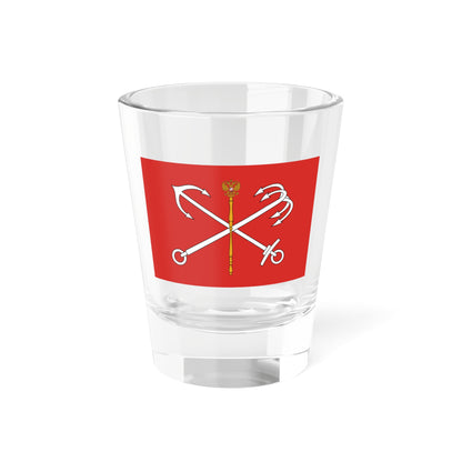 Flag of St Petersburg Russia - Shot Glass 1.5oz