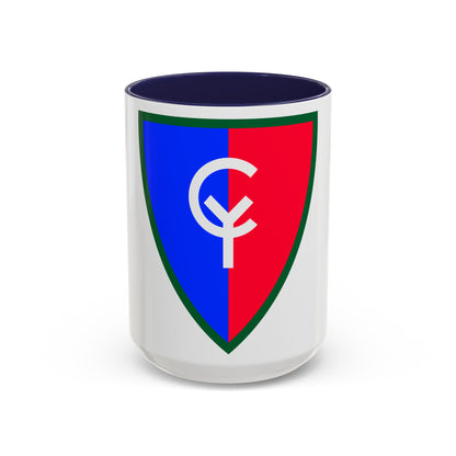 38th Infantry Division SSI (U.S. Army) Accent Coffee Mug