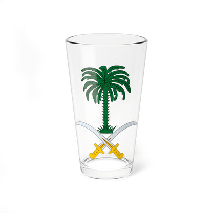 Emblem of Saudi Arabia (Saudi Arabia) (Coat of Arms) Pint Glass 16oz