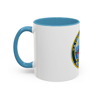 USCG Station Bellingham WA (U.S. Coast Guard) Accent Coffee Mug