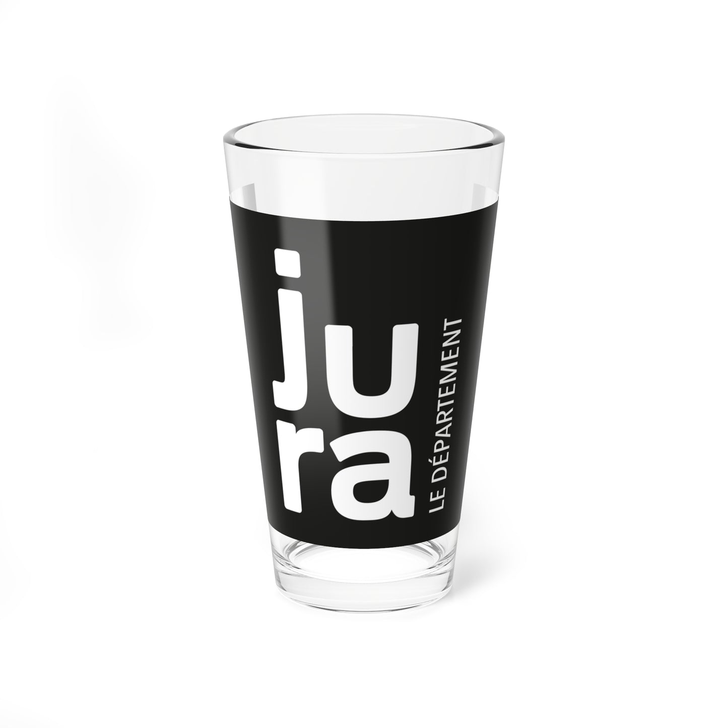 Flag of the Department of Jura (France) Pint Glass 16oz