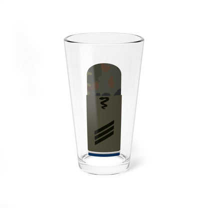 HA OS5 14 Hauptgefreiter SanOA San TMx L (Military Rank) Pint Glass 16oz