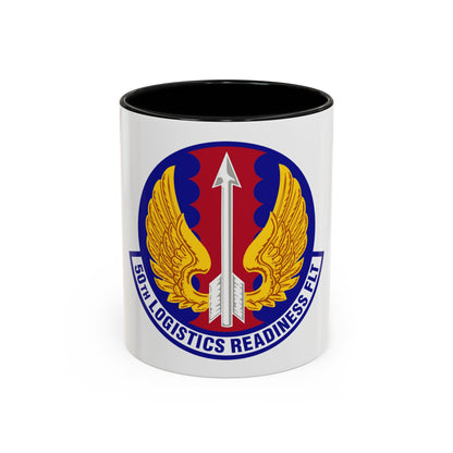 50th Logistics Readiness Flight (U.S. Air Force) Accent Coffee Mug