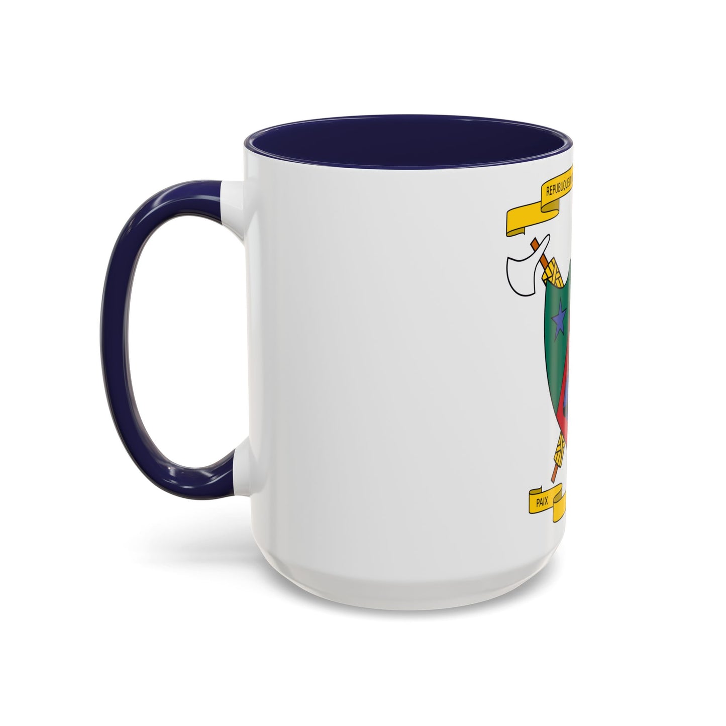 Coat of Arms of Cameroon (1961-1975) - Accent Coffee Mug