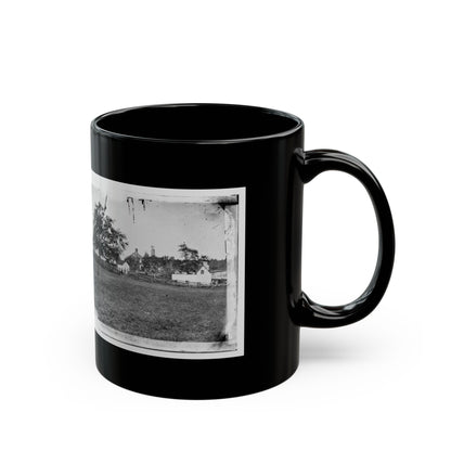 Antietam, Maryland. Ruins Of Mumma's House On The Battlefield (U.S. Civil War) Black Coffee Mug