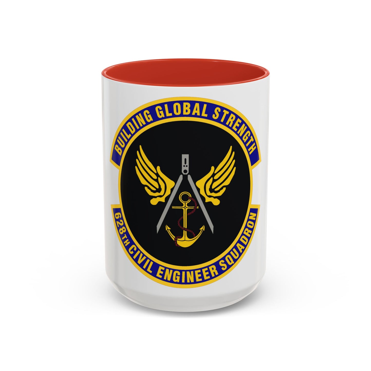 628th Civil Engineer Squadron (U.S. Air Force) Accent Coffee Mug